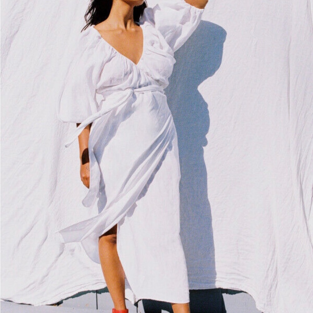 Mara Hoffman Swim, Fila Dress in White